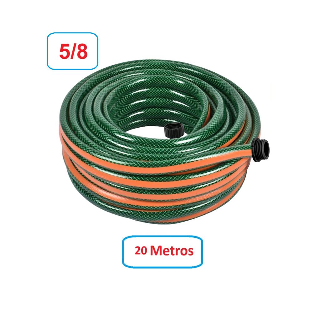 Manguera de Riego 5/8" Reforzada 20 Metros Truper