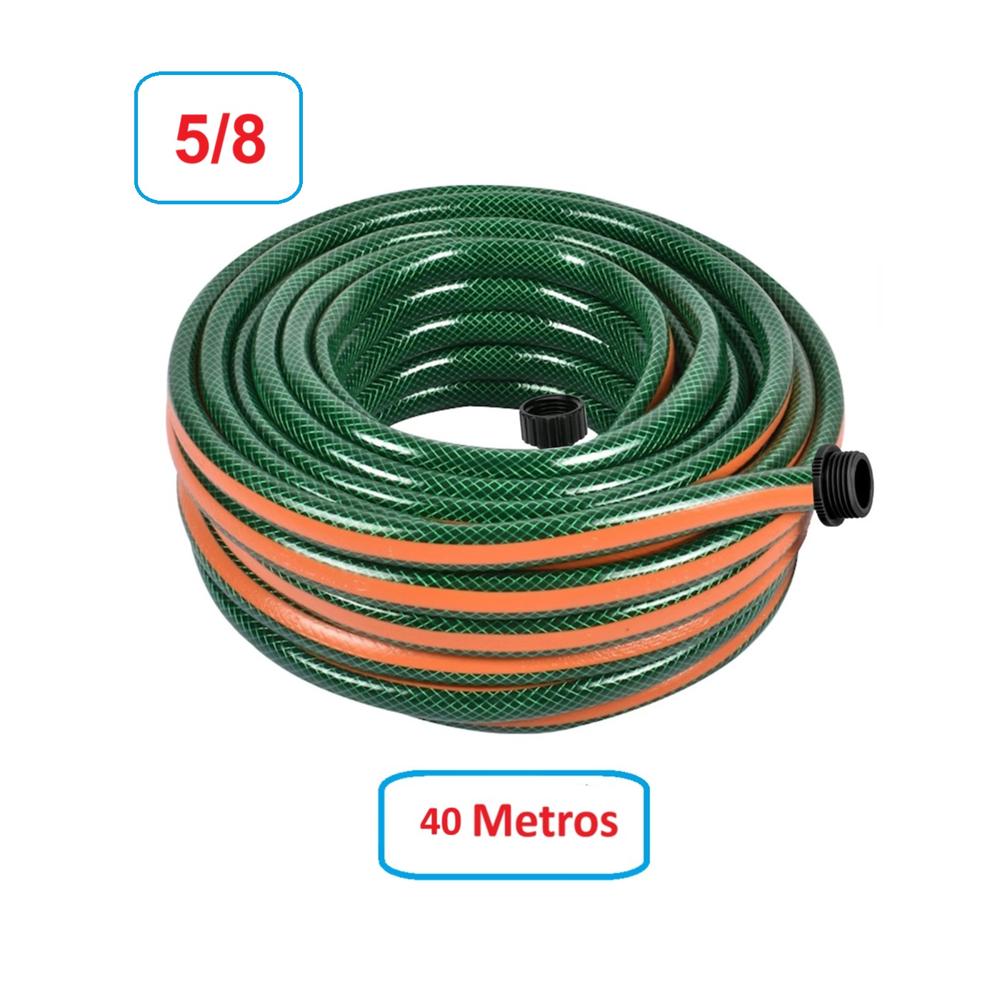 Manguera de Riego 5/8" Reforzada 40 Metros Truper