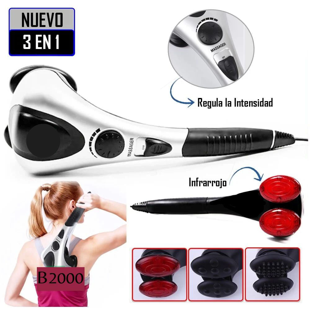 Masajeador Corporal Eléctrico Con Infrarrojo