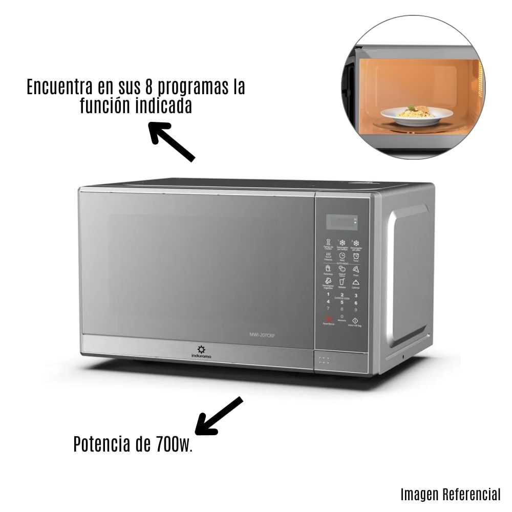 Horno Microondas Indurama MWI-20CRP