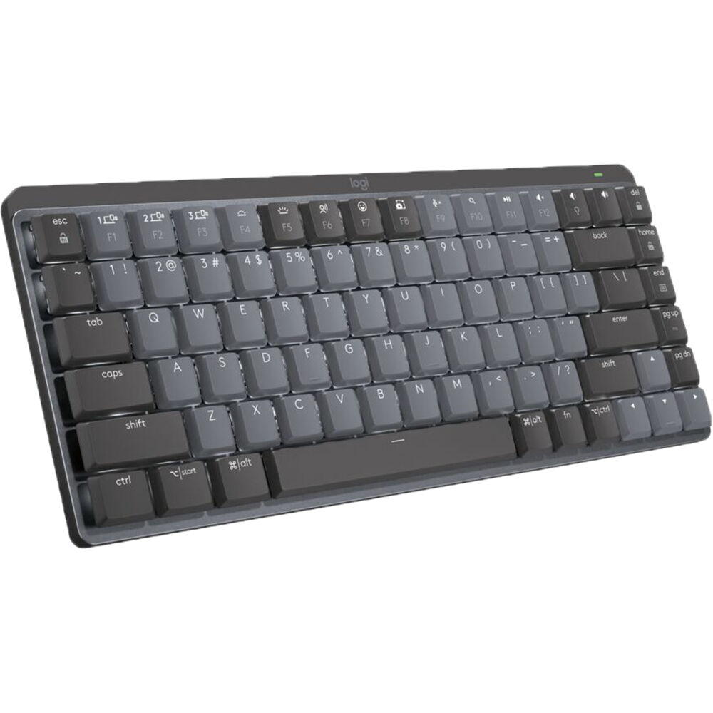 Teclado Inalámbrico Logitech MX Mechanical Mini (Gris, Táctil