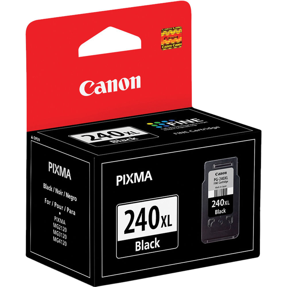 Cartucho de Tinta Negra Canon PG-240XL para Impresoras PIXMA Seleccionadas