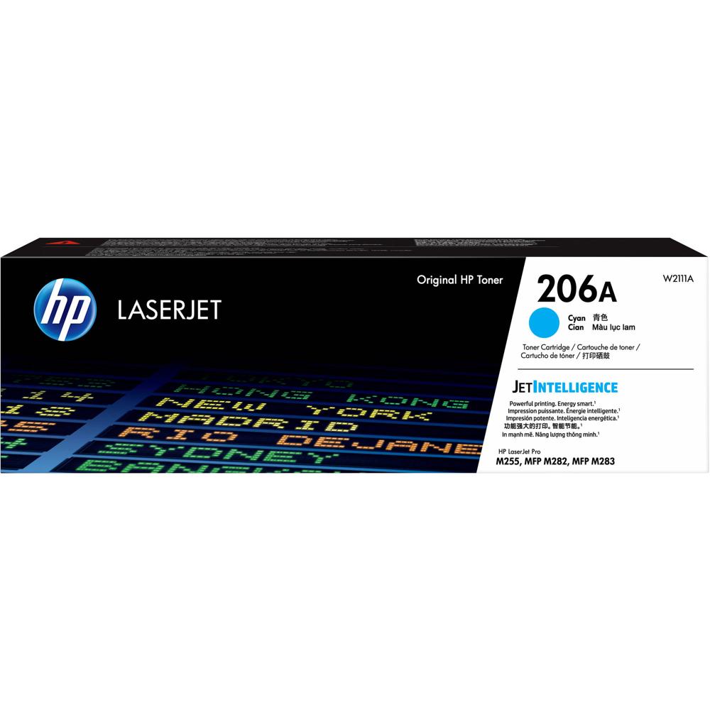 HP 206A Standard-Capacity Cyan LaserJet Toner Cartridge