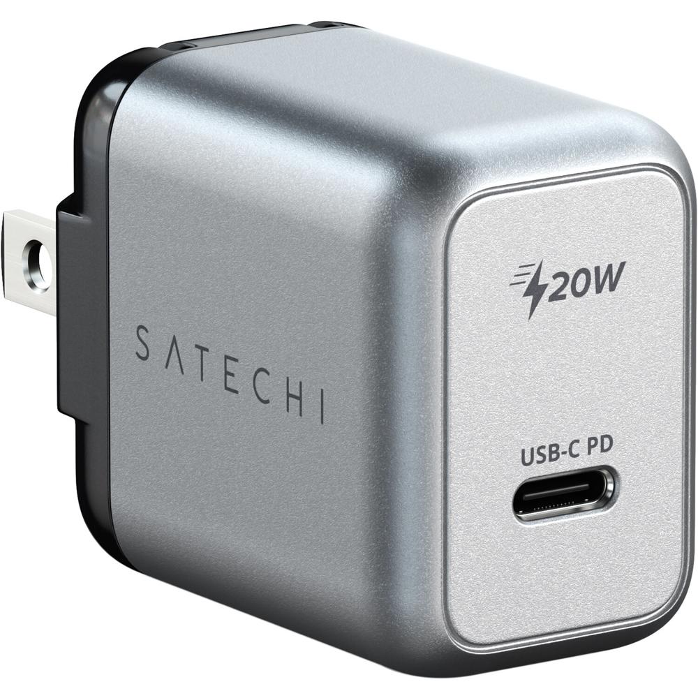 Cargador de Pared Satechi 20W USB Type-C PD: Potencia de Carga de - Main Image