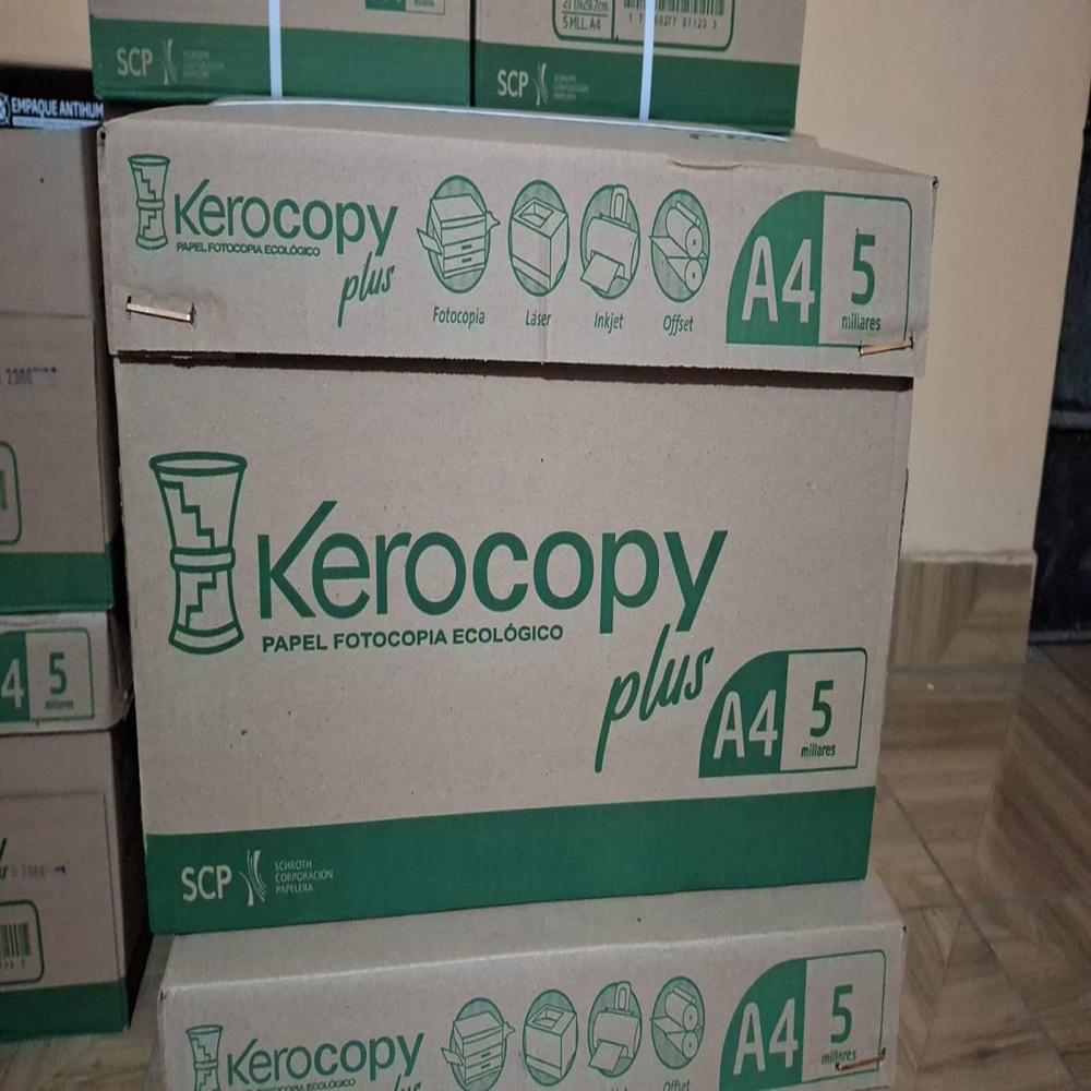 Papel Bond KEROCOPY PLUS 75GR - Caja de 5 Millares