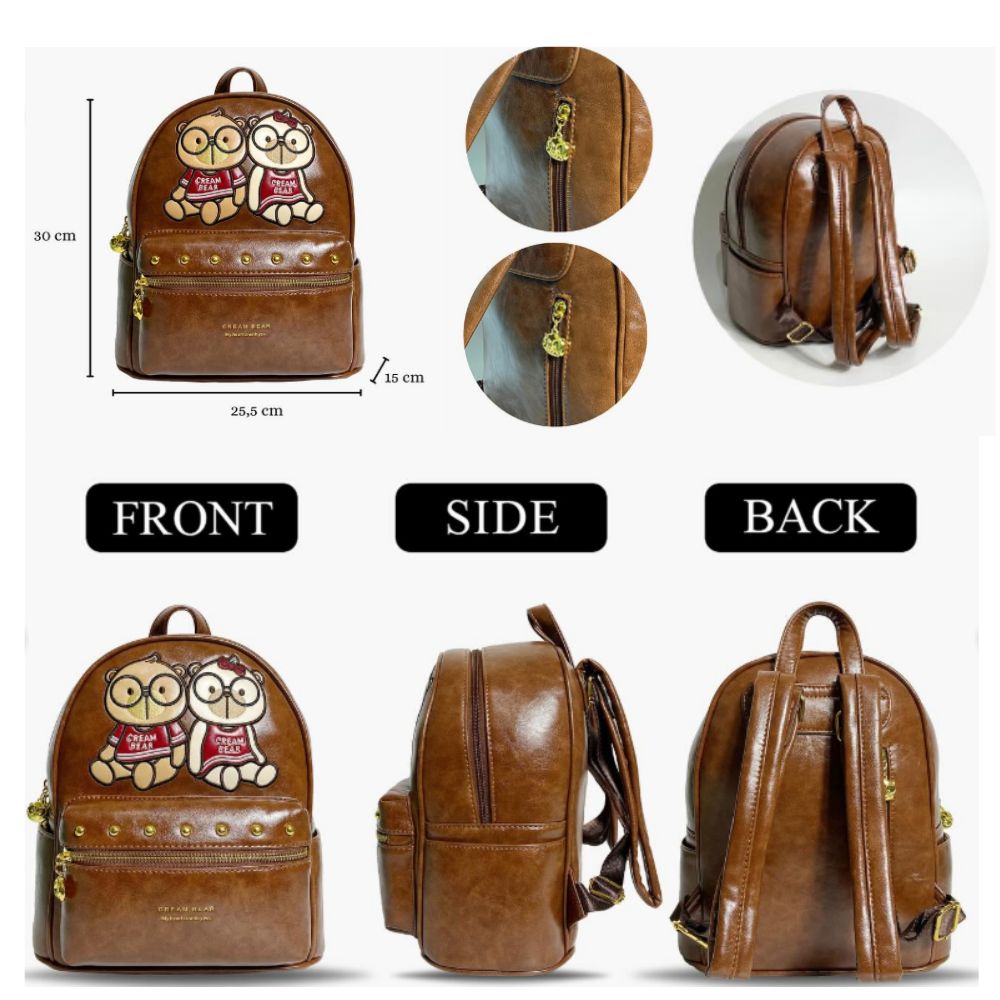 Mochila Antirrobo High Quality Osito para Mujer