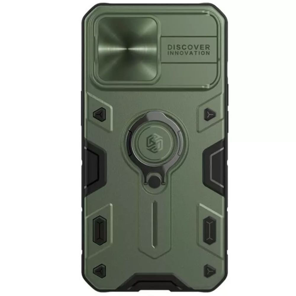 CASE Nillkin Camshield Armor para Iphone 15 Pro Verde