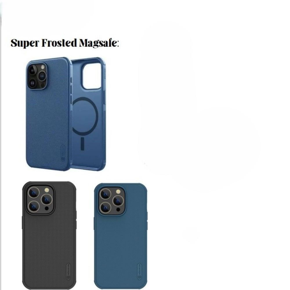 CASE Nillkin Super Frosted Magsafe para Iphone 13 Pro Max Negro