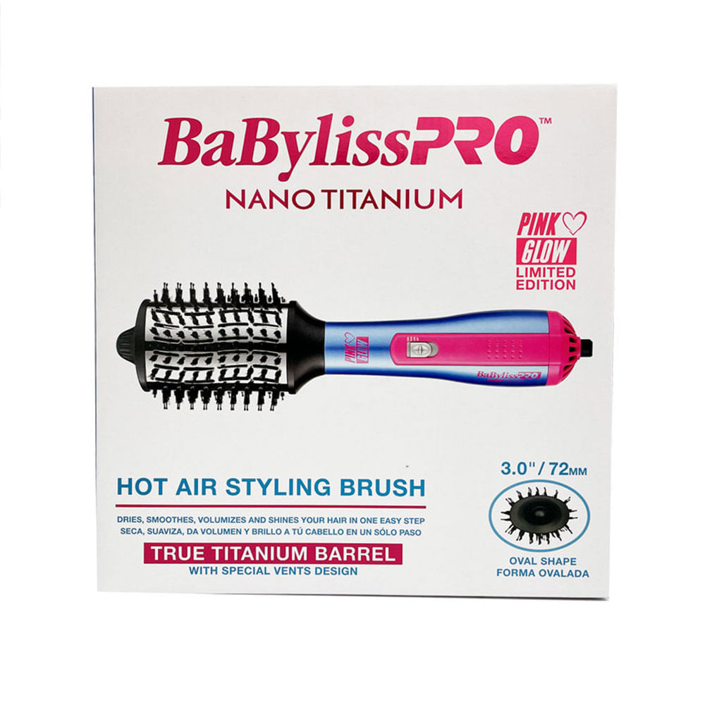 Cepillo Eléctrico De Aire Caliente BaBylissPRO 3? Blue Pink