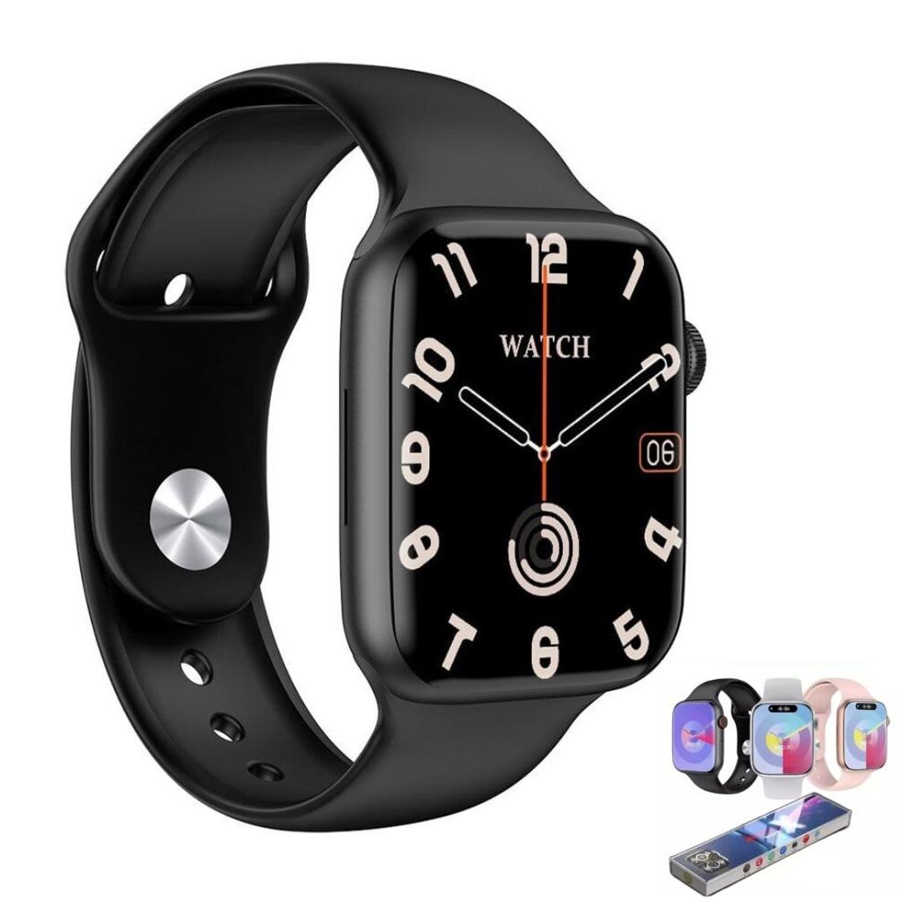 Smartwatch Watch X Amoled Negro con Protector de Pantalla