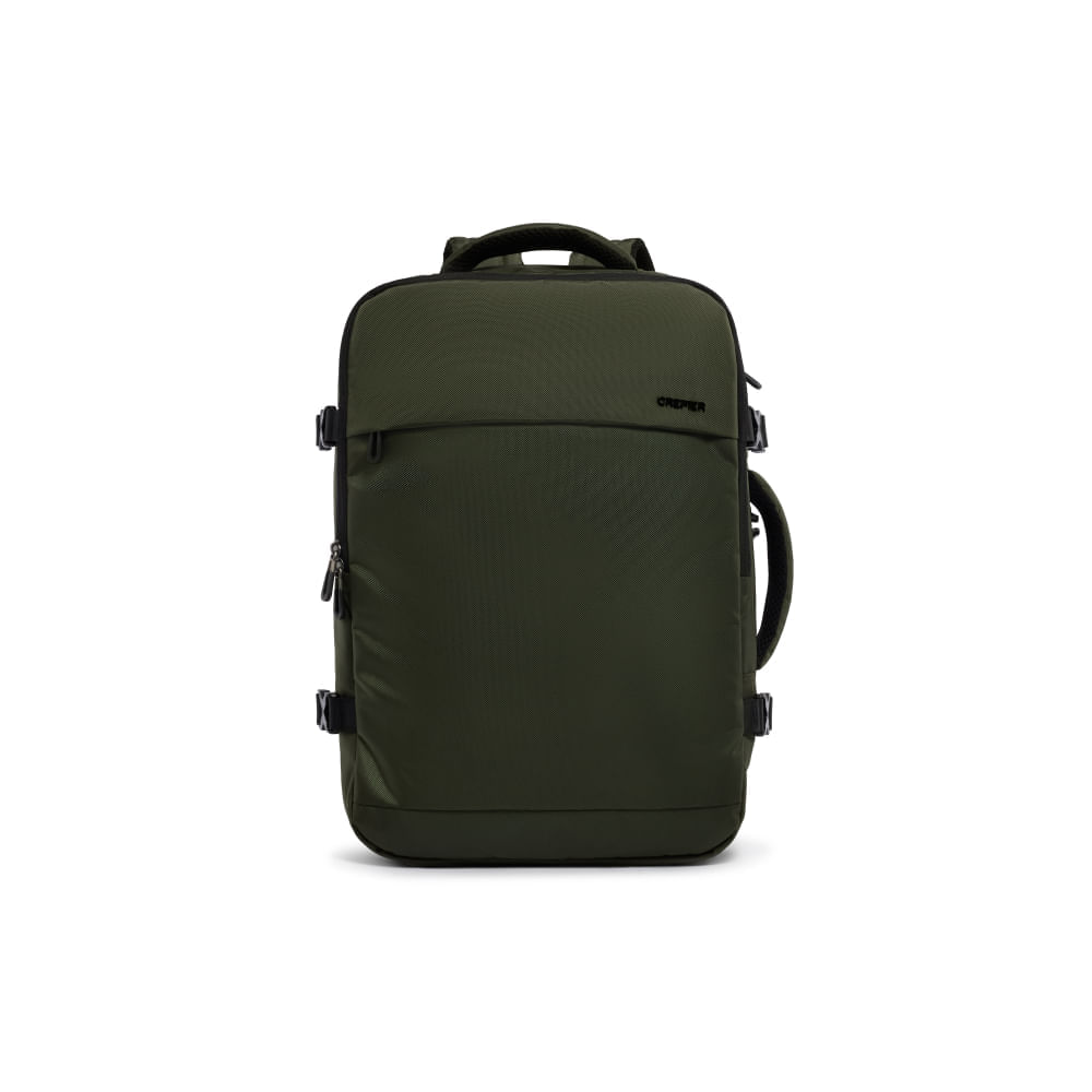 Mochila Viajera Preston 3.0 Grande Verde Militar