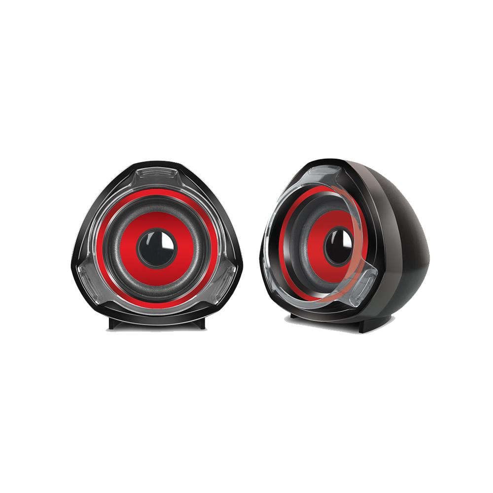 Parlantes Micronics Rhapsody MIC S315R Rojo