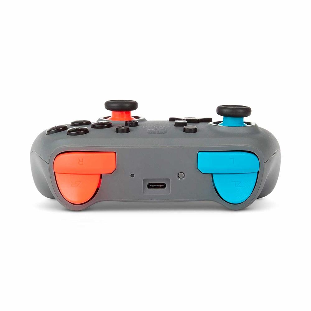 Mando Pro Nano PowerA Wireless Nintendo Switch Gray Neon
