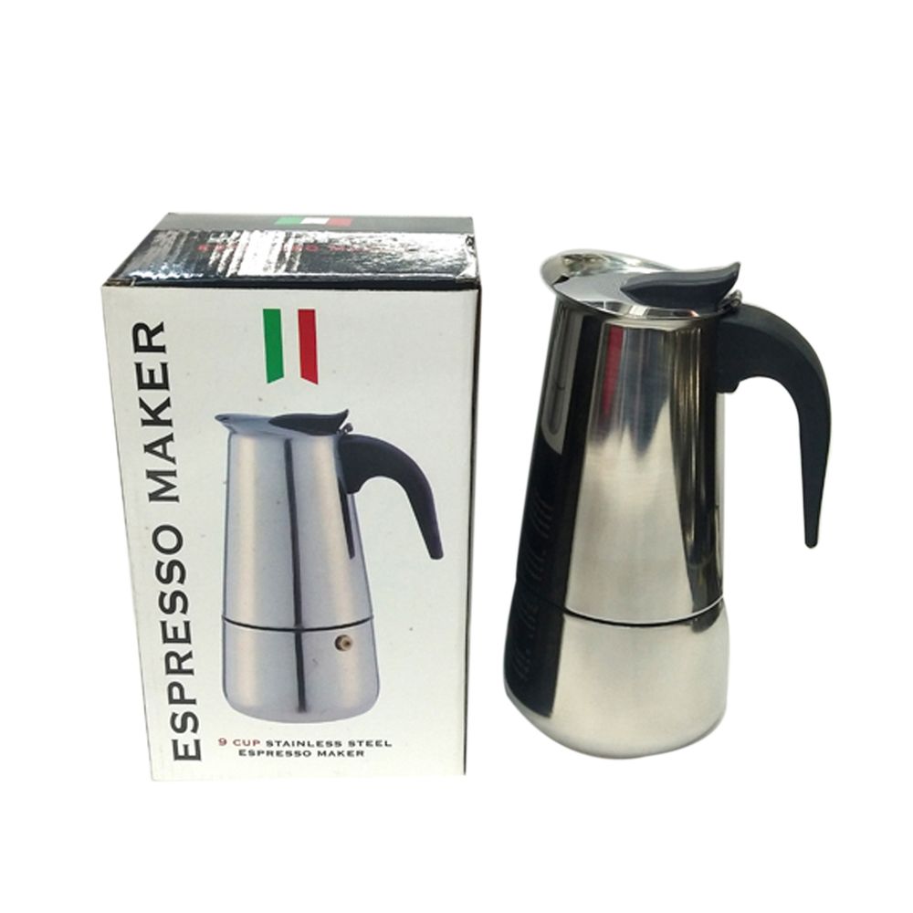 Cafetera Italiana Acero P-9 Tazas - Ichimatsu