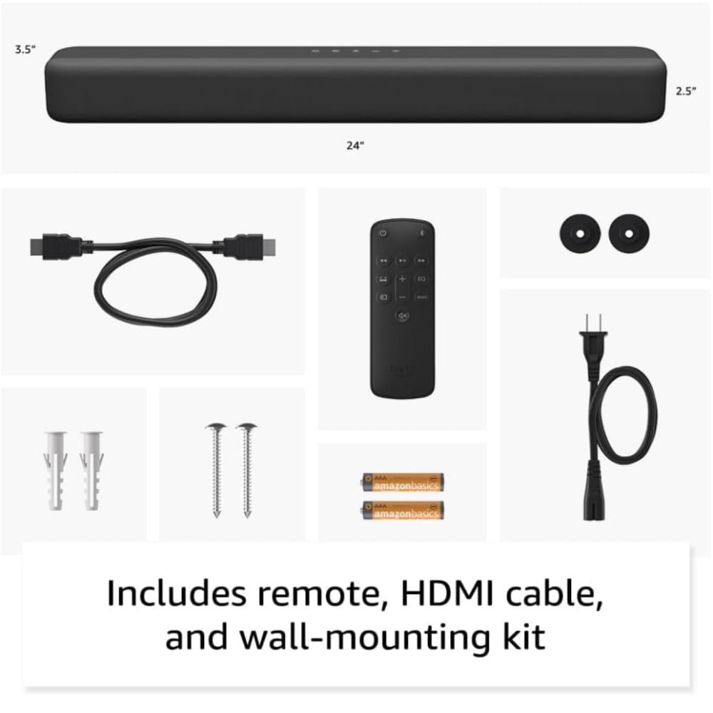 Barra De Sonido Amazon Fire TV 2.0