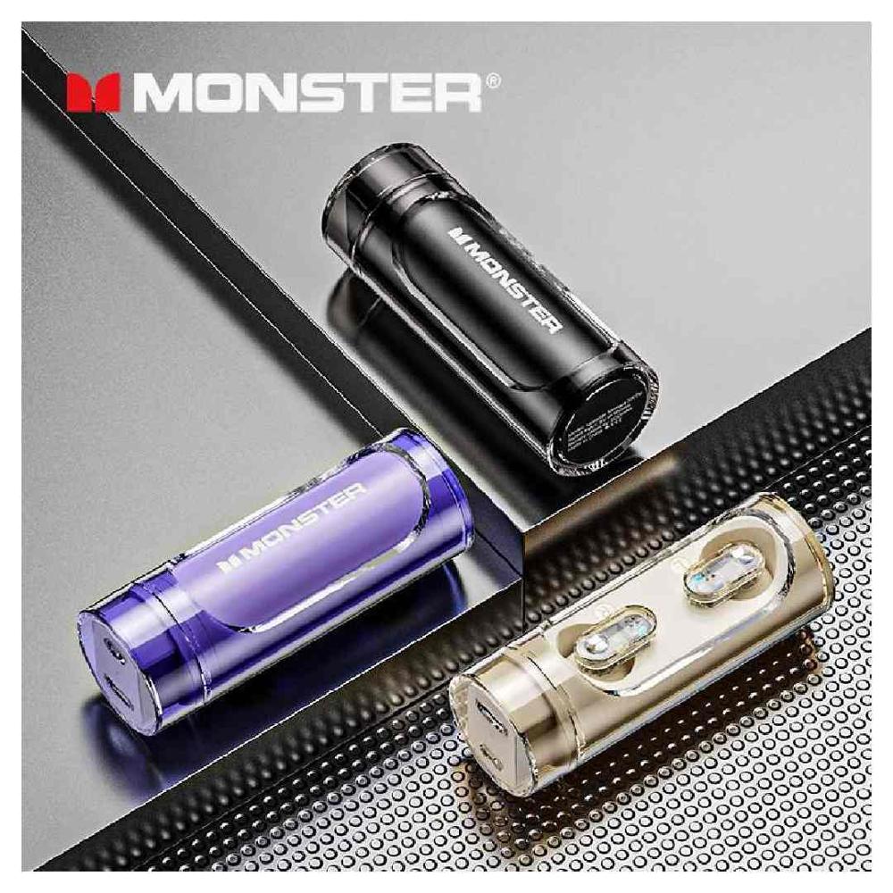 Audífonos Bluetooth Gamer Monster XKT13 Púrpura