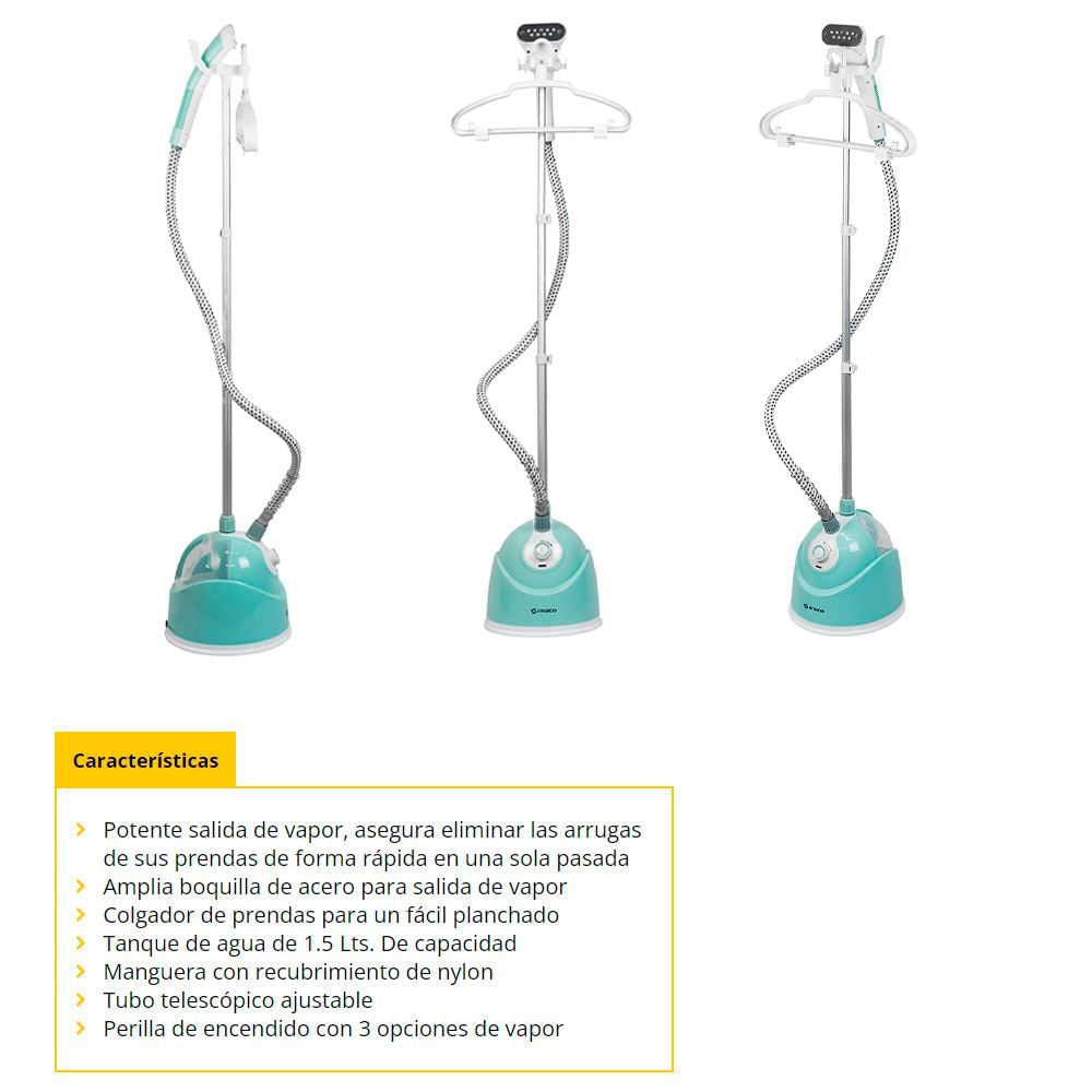 Vaporizador de Prendas Imaco 1.5 Lts PGS2016