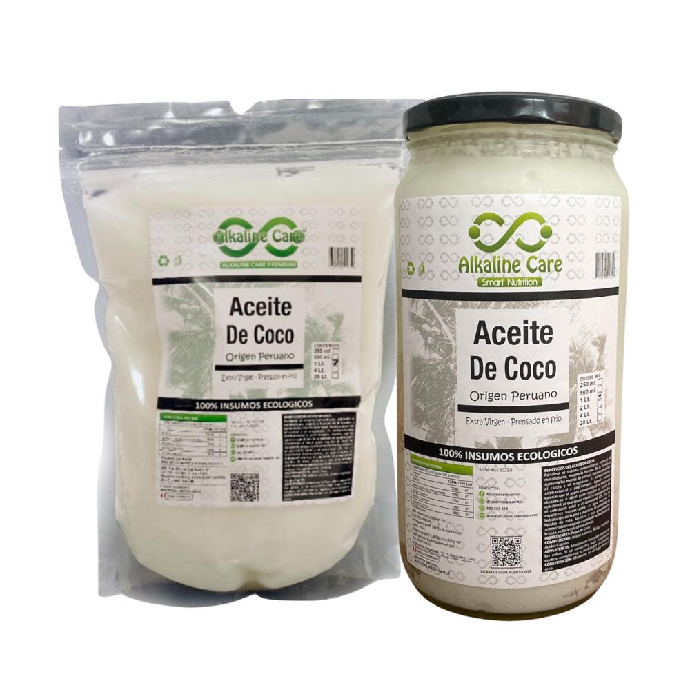 Aceite de Coco Alkaline Care 2Lts  (1L Sachet  + 1L Frasco)