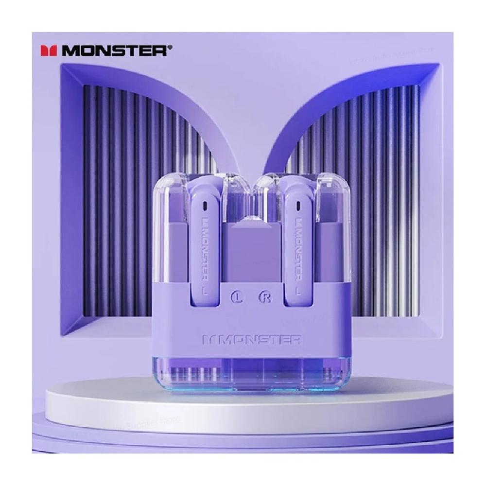 Audífonos Bluetooth Gaming Monster XKT12 Púrpura