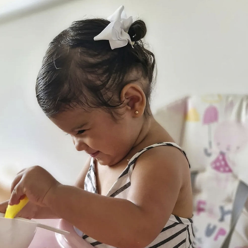 Par de ganchos corales para el cabello para niñas Aititi´s Kids