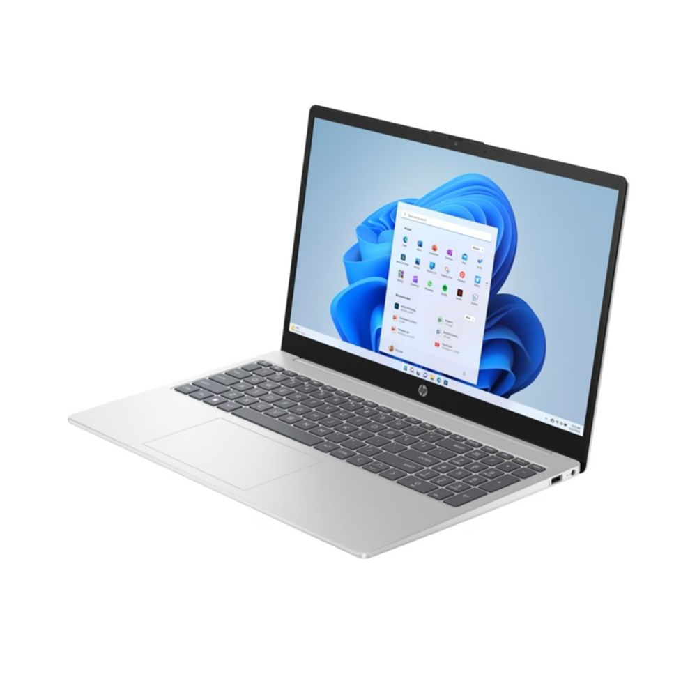Laptop HP 15-FD0055LA Intel Corei5-1235U 8GB RAM 512GB SSD 15.6"" HD WIN11 - Plateado