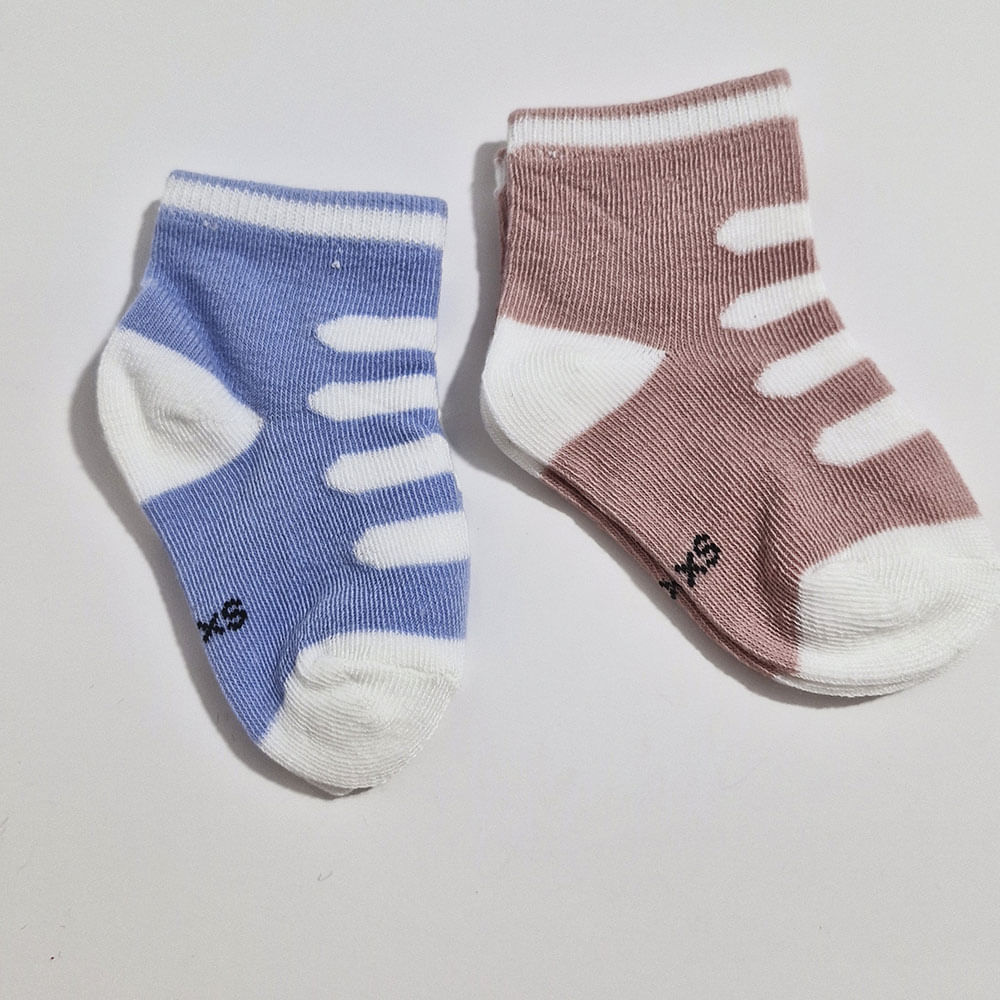 Pack de medias diseño de zapato para bebes niñas de 9m a 12m Aititi´s Kids