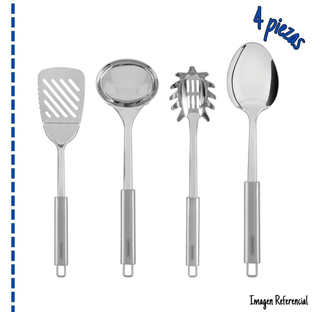 JUEGO DE UTENSILLO X 4 PIEZAS MARFIM