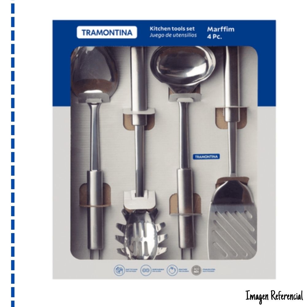 JUEGO DE UTENSILLO X 4 PIEZAS MARFIM