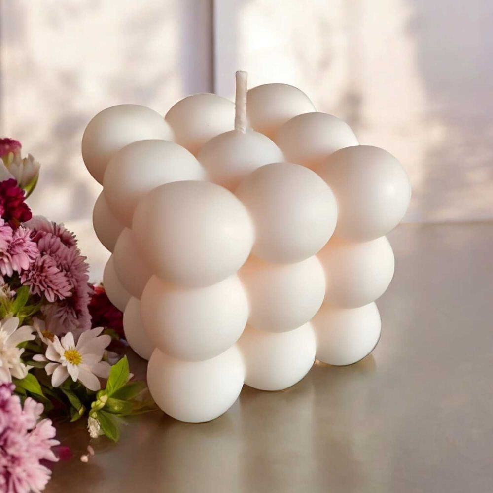 Vela Perfumada BUBBLE Abi Nature de cera de soja