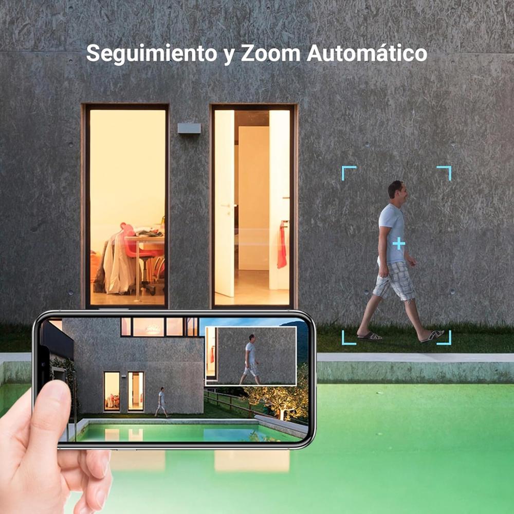 Cámara WiFi EZVIZ H80x Dual 4K (8MP+2MP) Full Color - Blanco