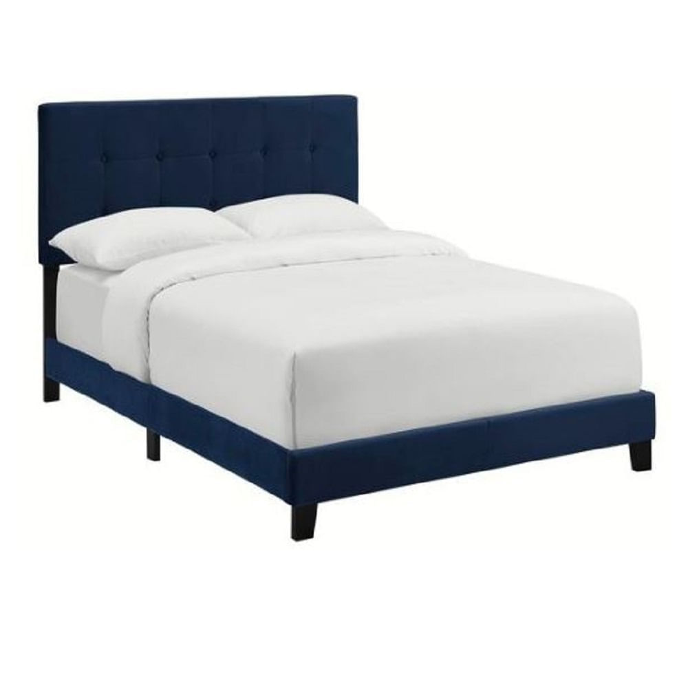 DM JUEGO DE DORMITORIO MILA QUEEN - AZUL
