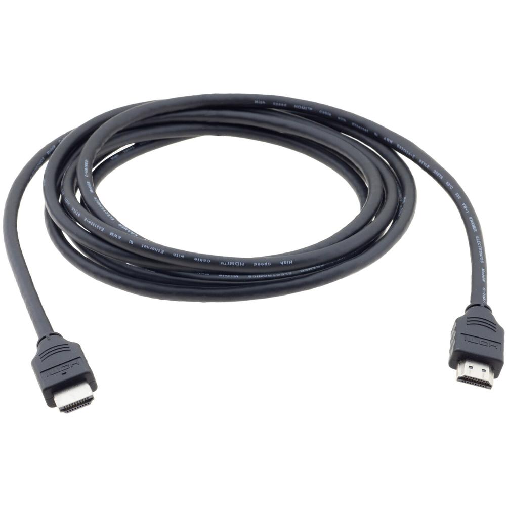 Cable HDMI de Alta Velocidad Kramer C-HM/EEP con Ethernet (10') - Soporta HDCP 2.2, HDR10, HLG, EDID