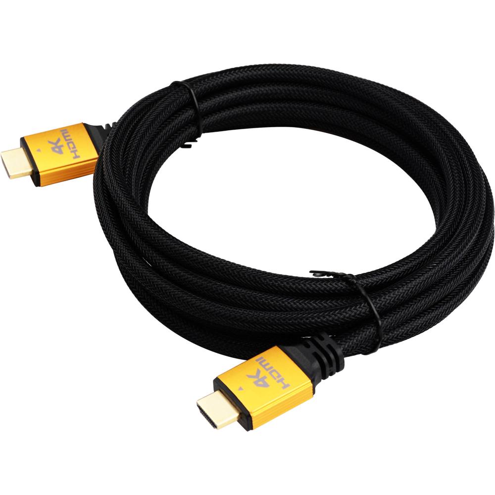 Cable HDMI de Alta Velocidad NTW Ultra HD PURE PRO con Ethernet (12') - Soporta Resoluciones UHD & D