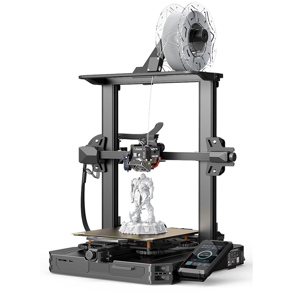 Impresora 3D Creality Ender-3 S1 Pro FDM - Volumen de Construcción 8.7""x8.7""x10.6"", Resolución de Ca