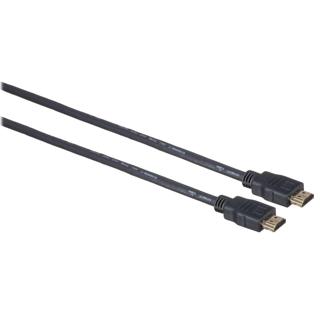Kramer Cable HDMI 2.0 de Alta Velocidad (10') - Soporta 4K y Full HD, Conectores Baquelita Dorada, B