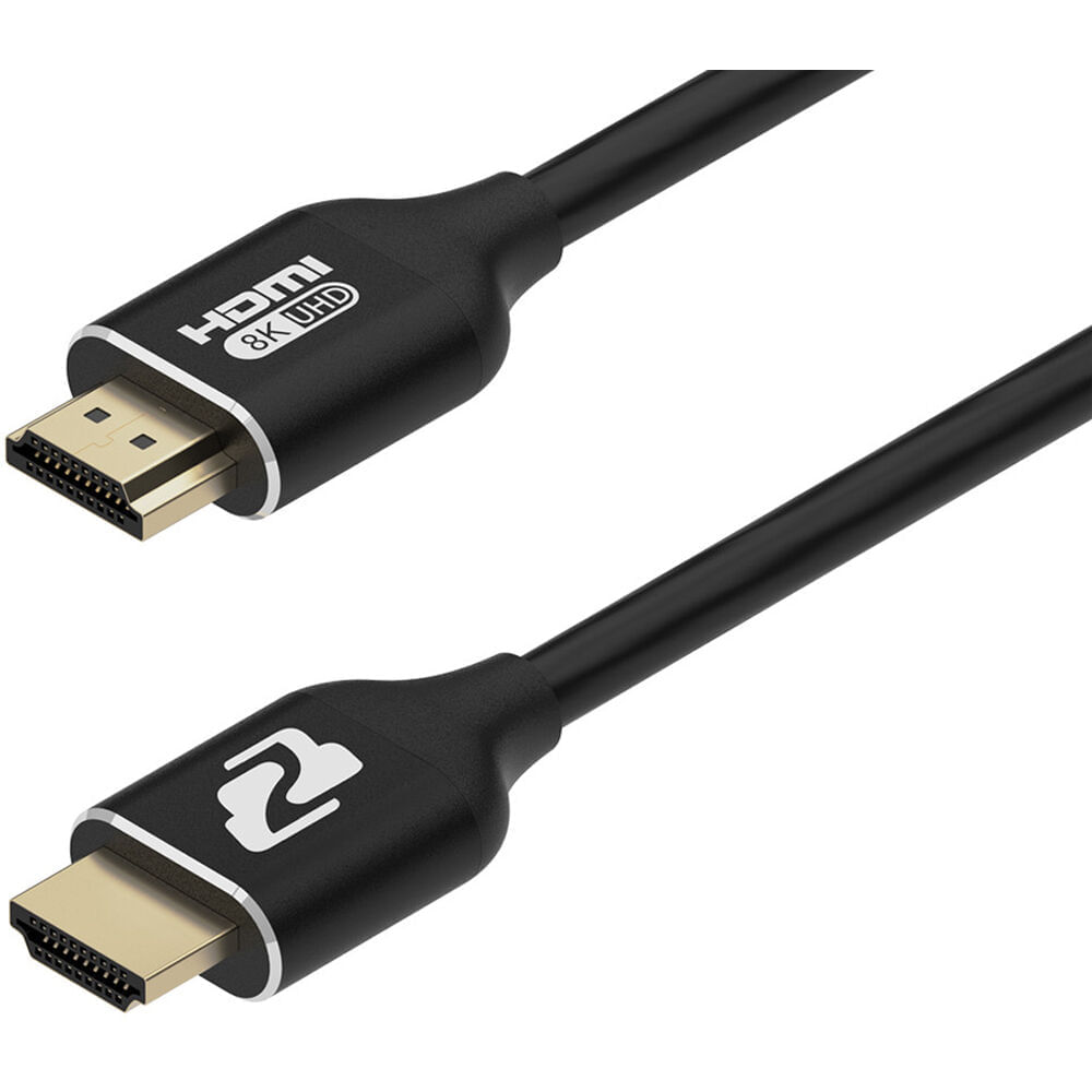 BZBGEAR BG-CAB-H21C Cable HDMI 2.1 Ultra Alta Velocidad 8K UHD (9.8') - Soporta Resolución 8K60, Vel