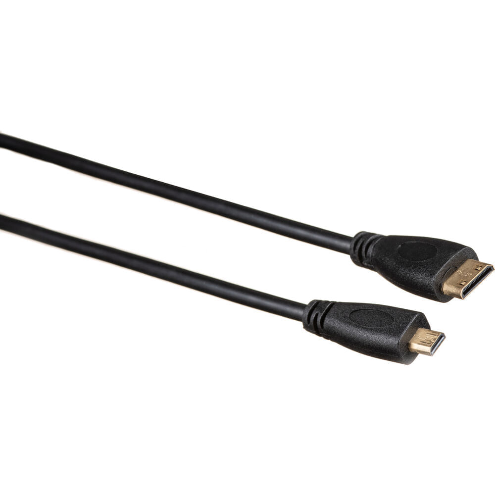 Cable Mini-HDMI Macho a Micro-HDMI Macho (6') - HDMI Versión 1.4, Soporta Resolución hasta 1080p, Co