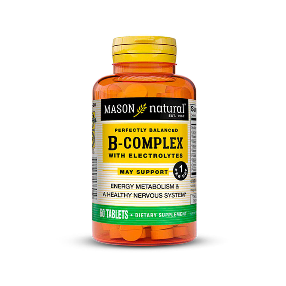 Vitamina B-Complex X 60 Tabletas Mason