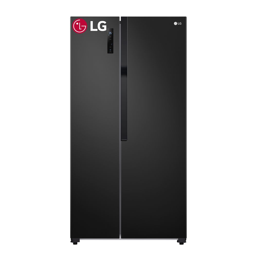 Refrigeradora LG 509L No Frost GS51MPD Negro