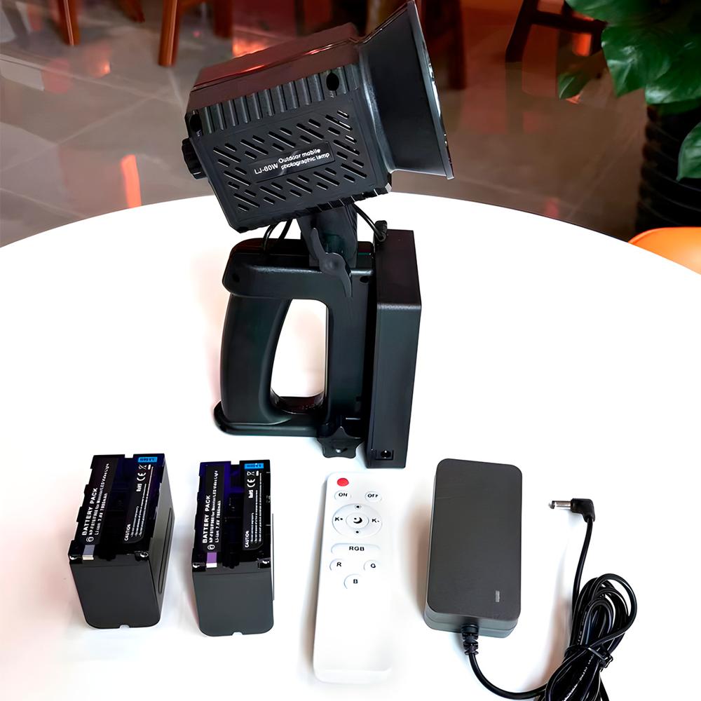 Luz Led Rgb Profesional De Mano LJ-60W