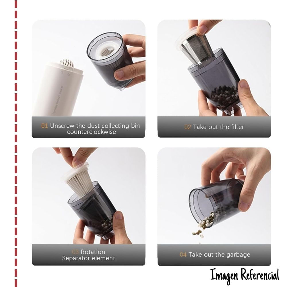 Mini Aspiradora Portátil Limpiador De Mano- MY-7453