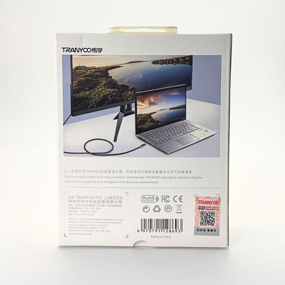 Cable de Señal de Video Tipo C a HDMI 2M Conexión Ultra HD 4K T-GT3