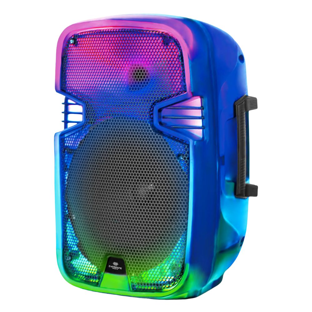 Parlante Bluetooth Eversound Bristol FX 8"" - EV 1001 con Micrófono Alámbrico