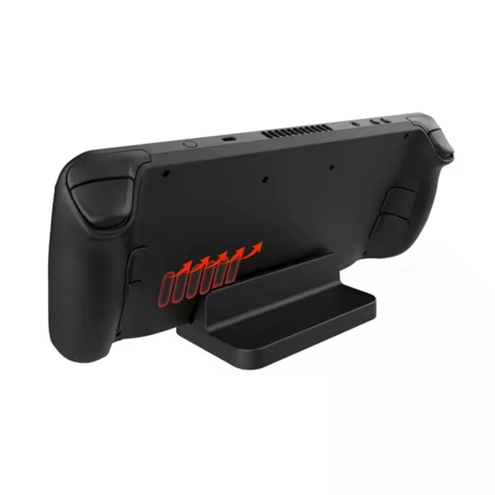Soporte Base Antideslizante ASUS Rog Ally 2023 Steam Deck Color Negro
