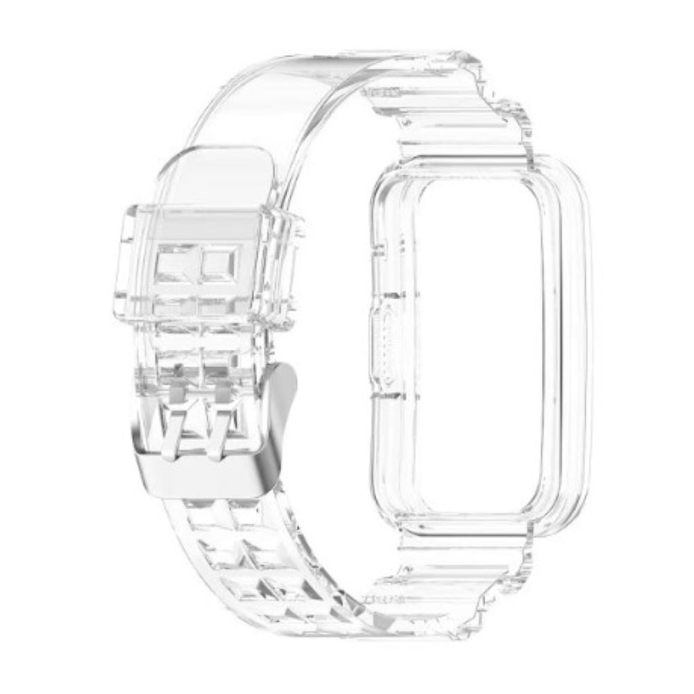 Correa de silicona completa para honor band 6 7 transparente
