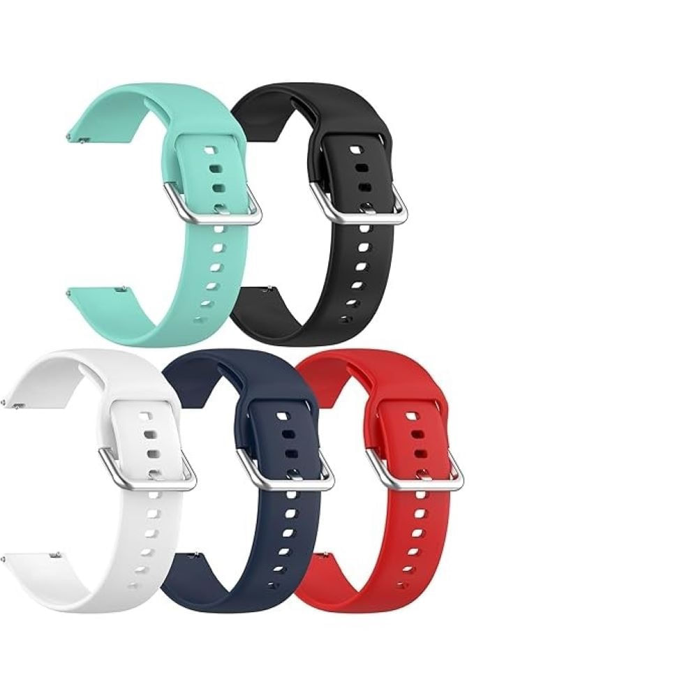 Correa de silicona para smartwatch 18mm blanco