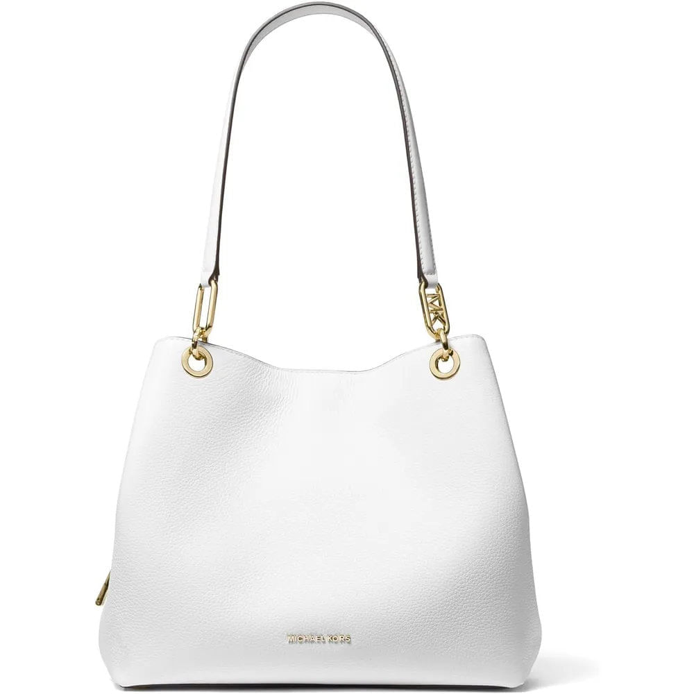 Michael Kors | Bolso Tote de Hombro Grande Kensington | Blanco