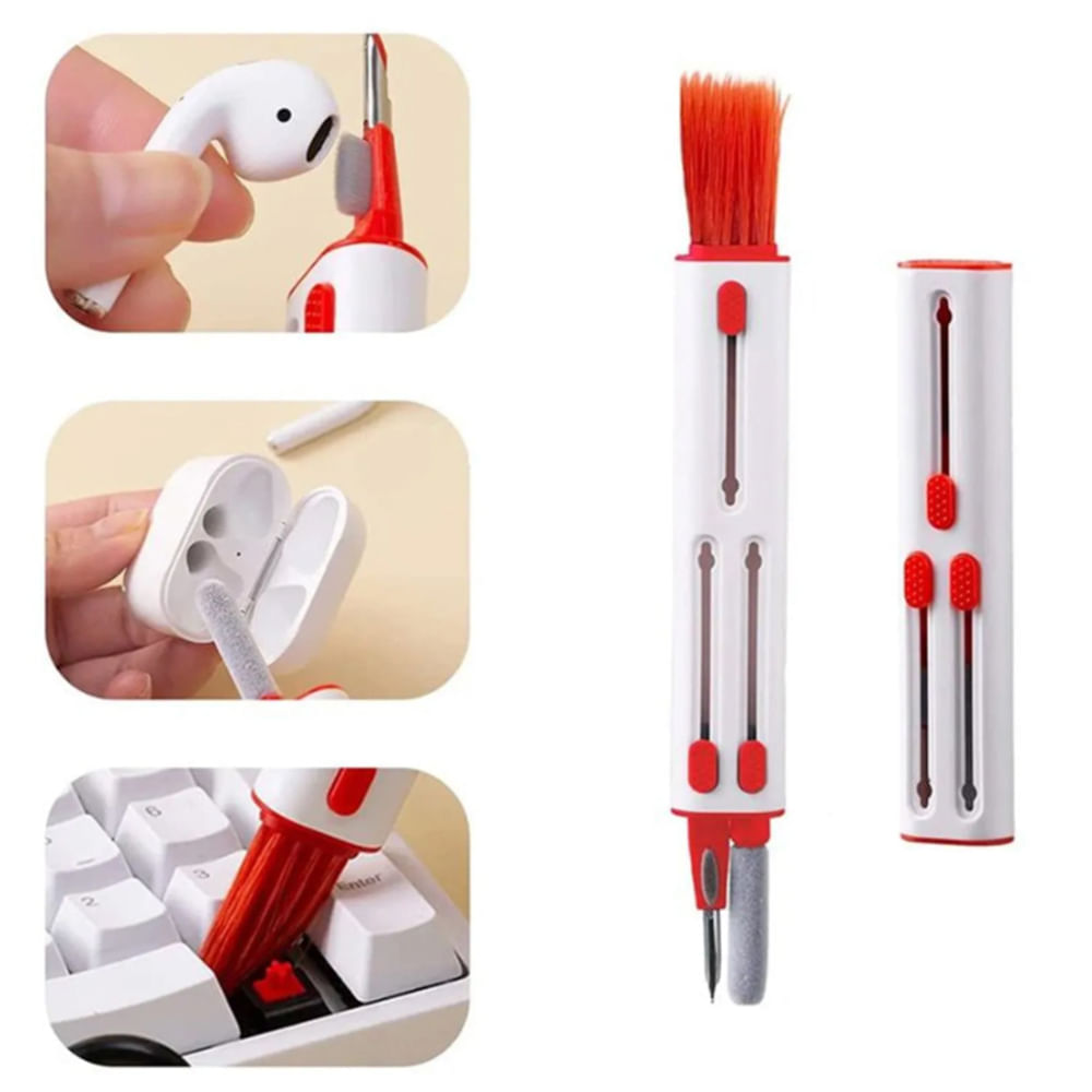 Kit De Limpieza Para Audifono Teclado Laptop Celular Teclas