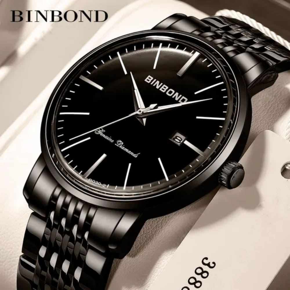 Reloj BINBOND para Hombre Negro/Negro