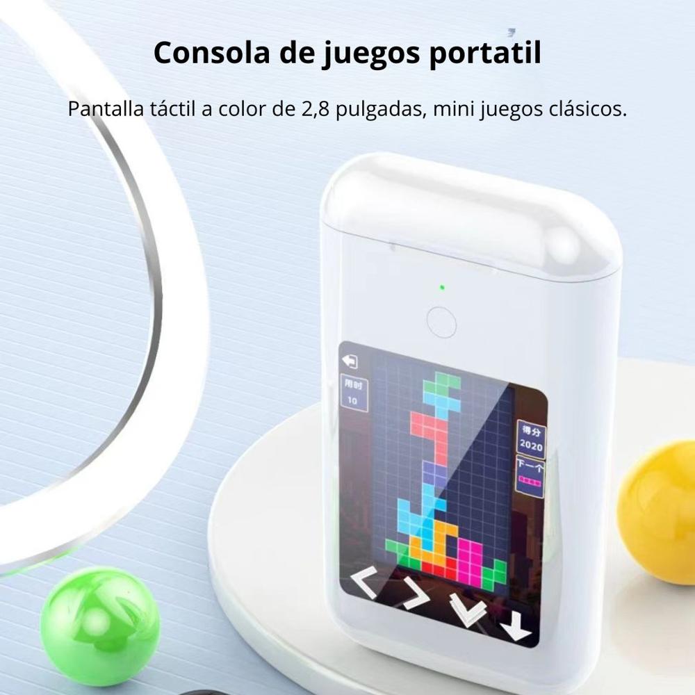 Audífonos Bluetooth ANC-ENC Pantalla Táctil Multifuncional SZ12153 N